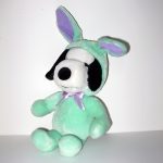 Snoopy Green Easter Beagle Plush