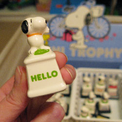 Snoopy Aviva Mini Trophies - Peanuts Treasure Box