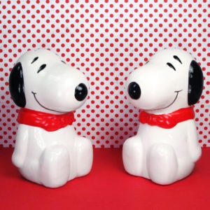 Snoopy Salt & Pepper Shakers