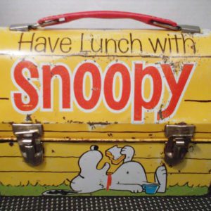 "Have Lunch with Snoopy" Domed Lunch Box