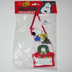 Snoopy & Woodstock Decorating Doghouse Christmas Ornament