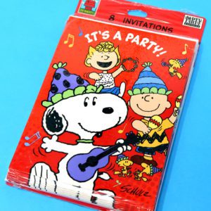 Peanuts Party Invitations