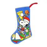 Santa Snoopy with Toys Christmas Stocking