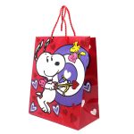 Cupid Snoopy and Woodstock Valentine's Gift Bag