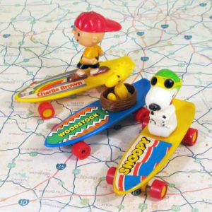 Click to view Peanuts Skateboard & Rollerskating Collectibles