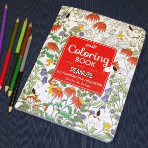 Peanuts Adult Coloring Book - Peanuts Treasure Box