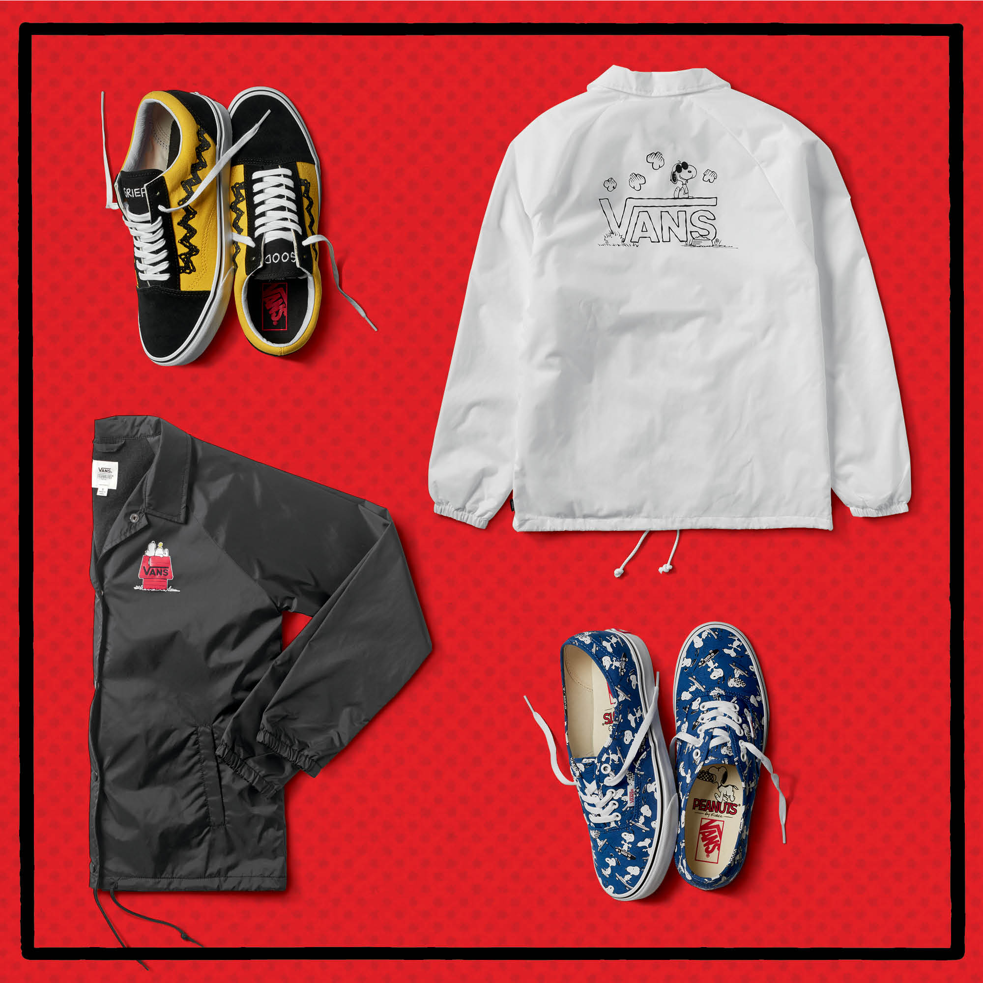 Shop the Vans X Peanuts Collection Vans X Peanuts Collection
