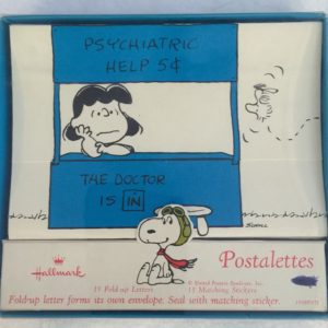 Lucy and Snoopy Postalettes by Hallmark