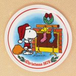 Snoopy 1978 Christmas Plate
