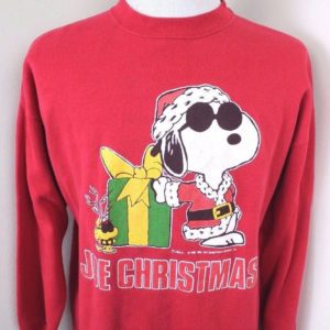 Snoopy Joe Christmas Sweatshirt
