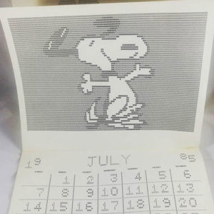 Snoopy Computer Art
