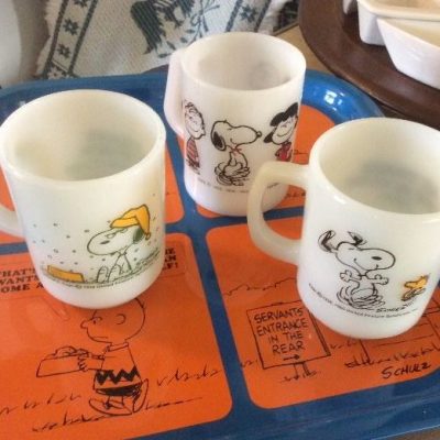 Drinks are served! Here's one Estate sale that knows how to sell you the Snoopy.