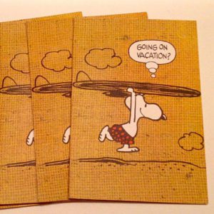 Surfing Snoopy Greeting Cards