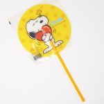 Snoopy hugging Heart with Woodstock Fan
