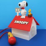 Rare Snoopy The Critic Microphone Loudspeaker Toy