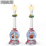 Christmas Peanuts Candle Holders