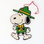 Snoopy Beagle Scout Leader Jointed Ornament