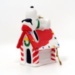 Joe Cool Snoopy on Christmas Doghouse Ornament