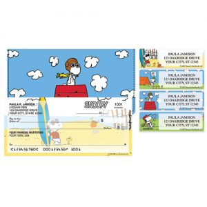 Peanuts Personal Checks from Checks in the Mail