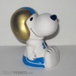 Snoopy football player ceramic Bank
