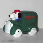 Snoopy in Green Truck The Express Bank