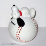 Snoopy on Baseball Bank
