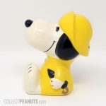 Snoopy wearing raincoat ceramic Bank