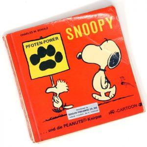 German Peanuts Comic Strip Books