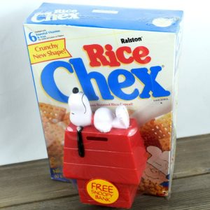 Chex Cereal Snoopy Bank