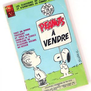 French Peanuts Comics Books