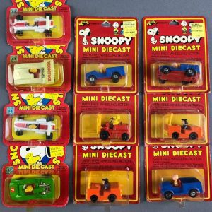 Snoopy Mini Diecast Vehicles