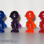 Charlie Brown Clear Plastic Figurines