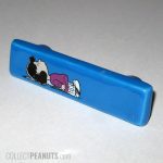 Lucy laying on back cabinet pull