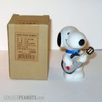Snoopy with Guitar Figurine