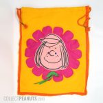 Peppermint Patty Flower Pajama Bag