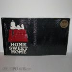 Snoopy on Doghouse 'Home Sweet Home' Door mat