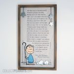 Snoopy and Linus 'Christmas is all about' Print