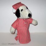 Snoopy Striped Pajama Shirt