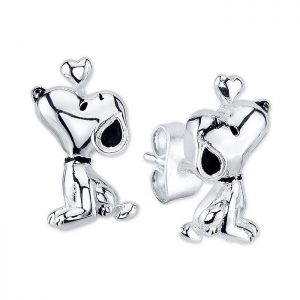 Snoopy Necklace and Earrings