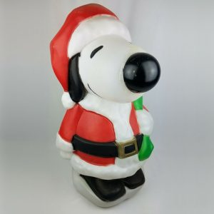 Santa Snoopy Blow-Mold
