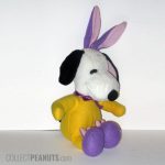 Purple and Yellow Easter Beagle Plush