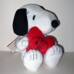 Snoopy holding Happiness heart Plush