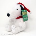 Santa Snoopy Beanie Plush