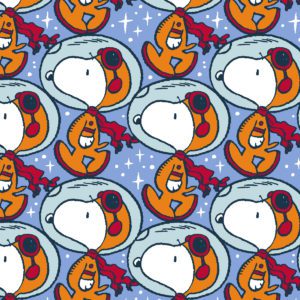 Joann Snoopy Fabric Print