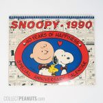 Snoopy, Charlie Brown and Woodstock 40 Years of Happiness 1990 Calendar