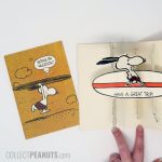 Snoopy surfing 'Going on Vacation' Pop-up Greeting Card
