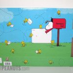 Snoopy in Mailbox with Woodstock Mailing Box 
