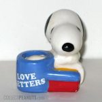 Snoopy at Typewriter 'Love Letters' Pencil Holder
