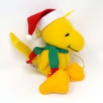 Santa Woodstock hat & scarf Christmas Plush