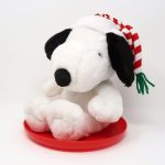 Snoopy on Sled Plush